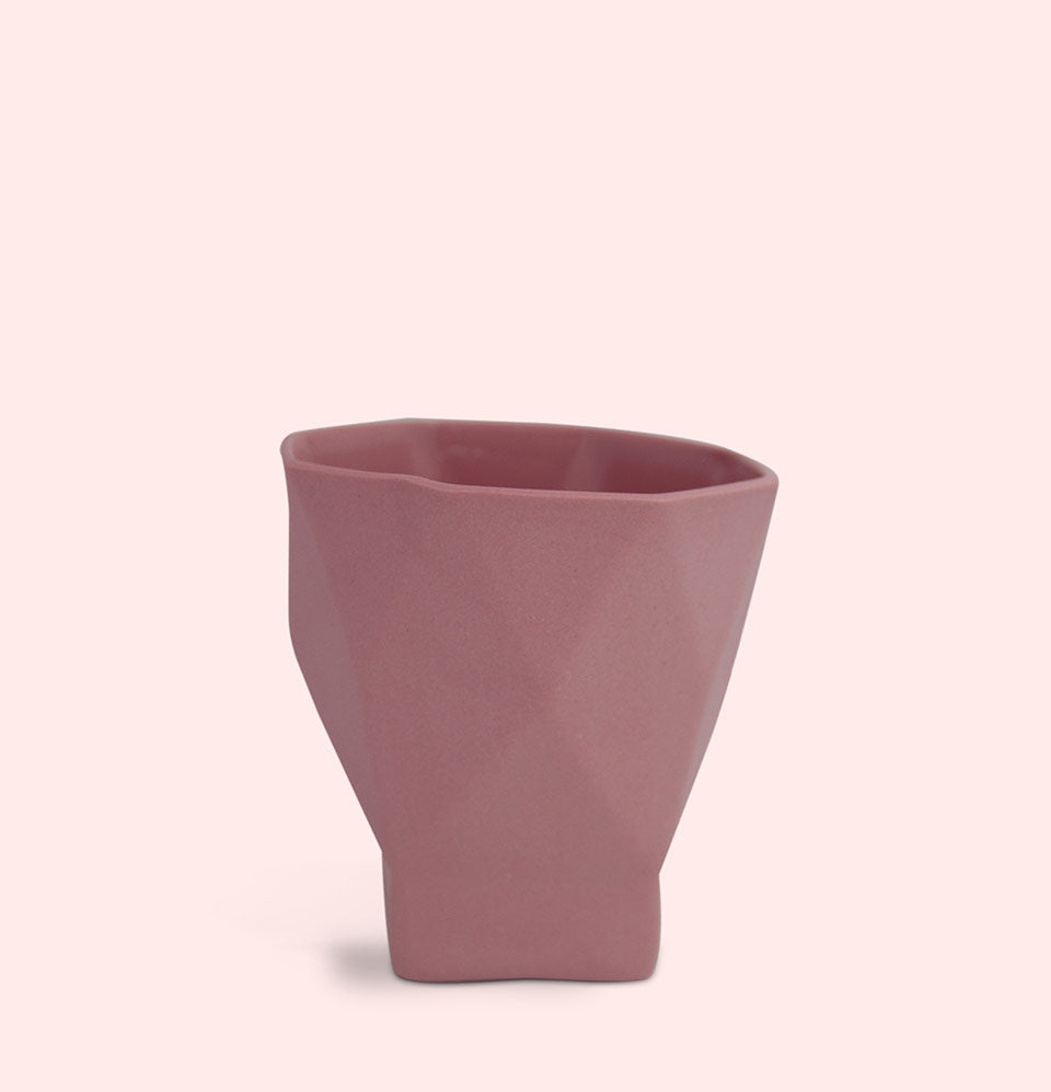 222 : Alignment - Two Cups | Pastel Pink