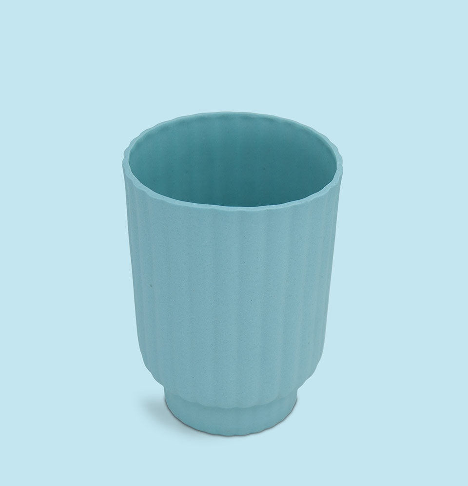 Number 9 : Humanitarian - Two Cups | Pastel Blue