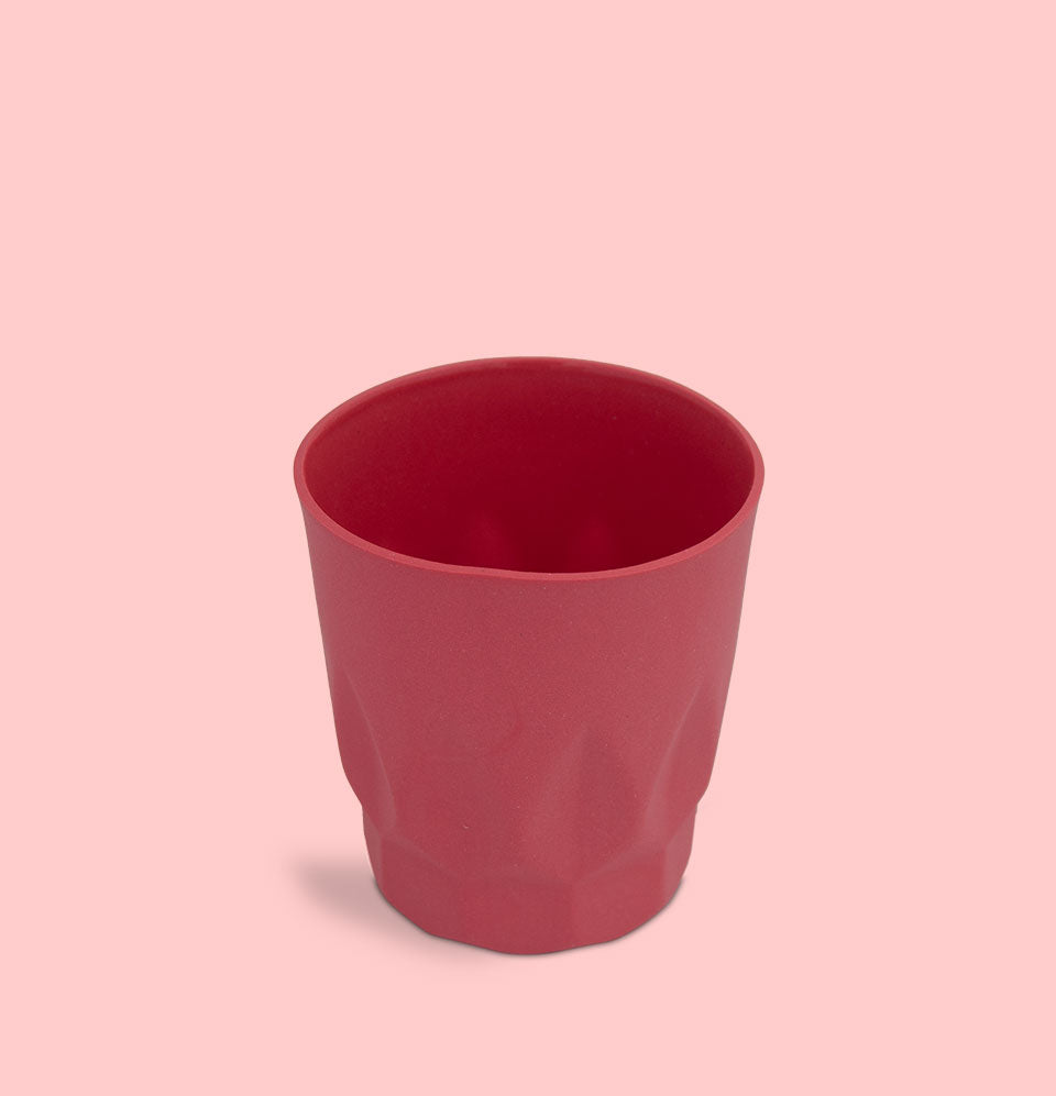 Number 7 : Thinker - Two Cups | Red