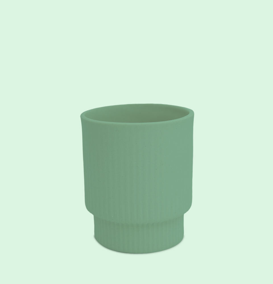 Number 1 : Leader - Two Cups | Pastel Green