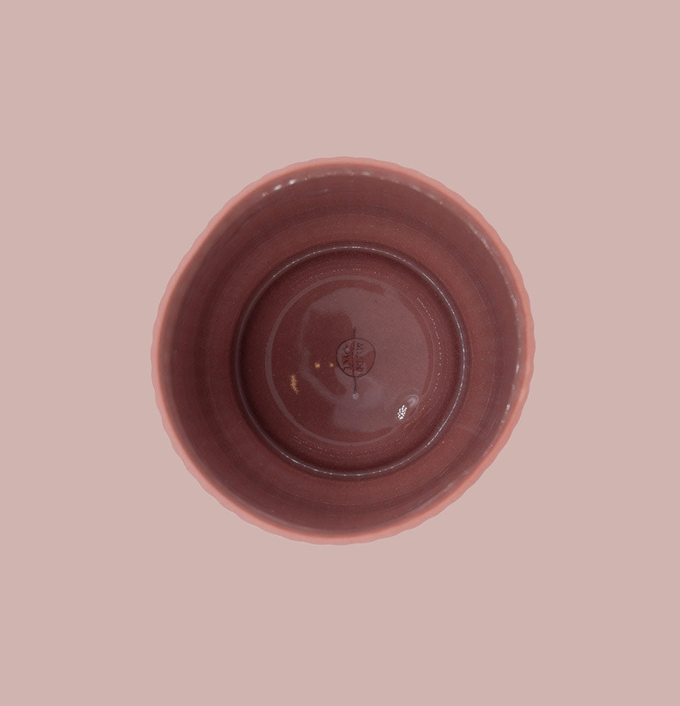 Willpower Chakra Cup : Power, Strength - Two Cups | Coral