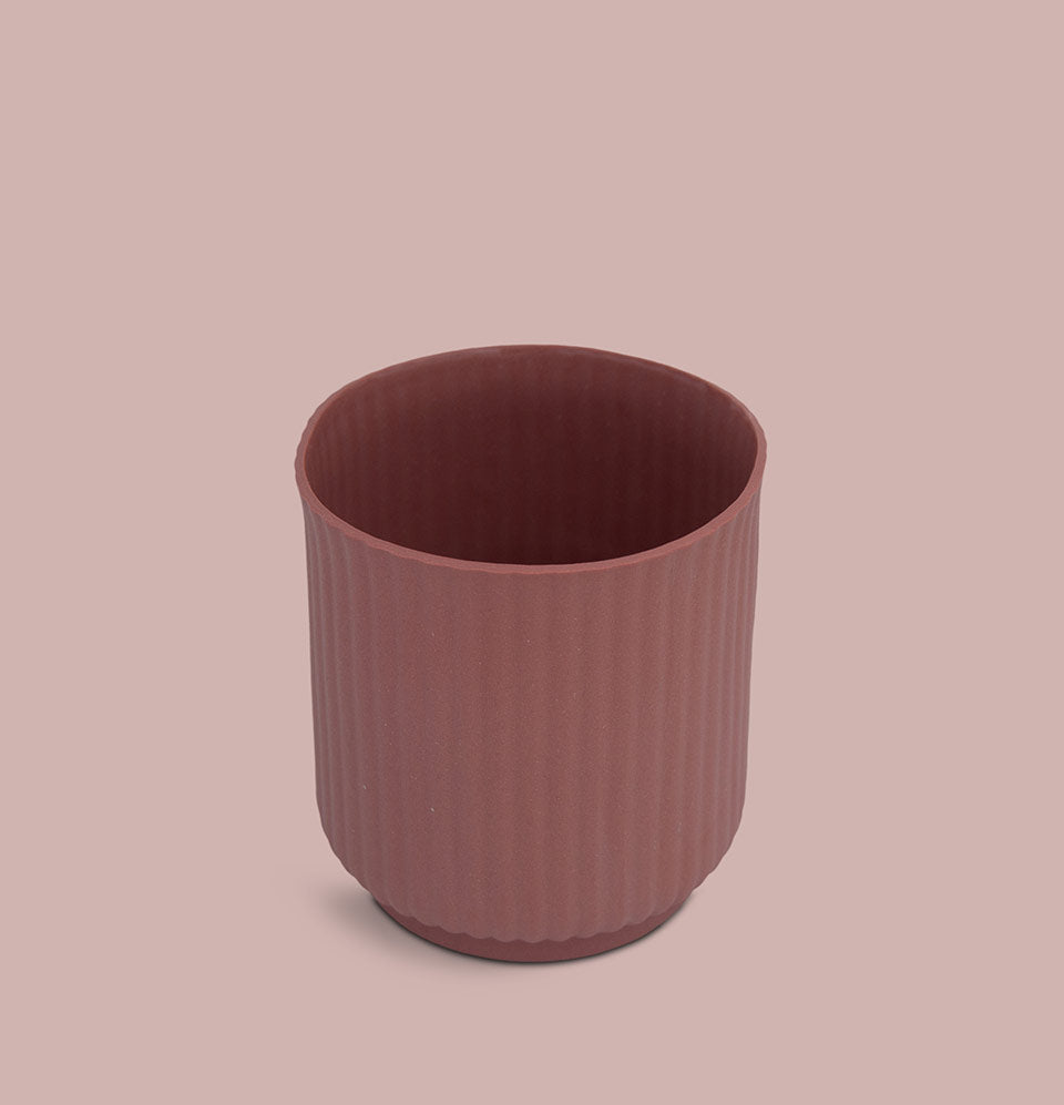 Willpower Chakra Cup : Power, Strength - Two Cups | Coral