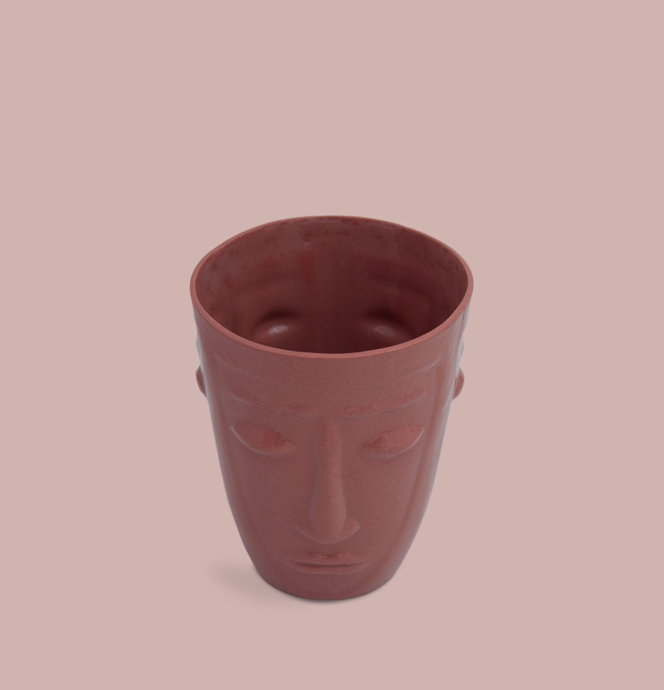 The Third Eye Chakra Cup : Imagination, Intuition - Two Cups | Coral