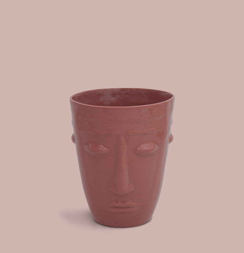 The Third Eye Chakra Cup : Imagination, Intuition - Two Cups | Coral
