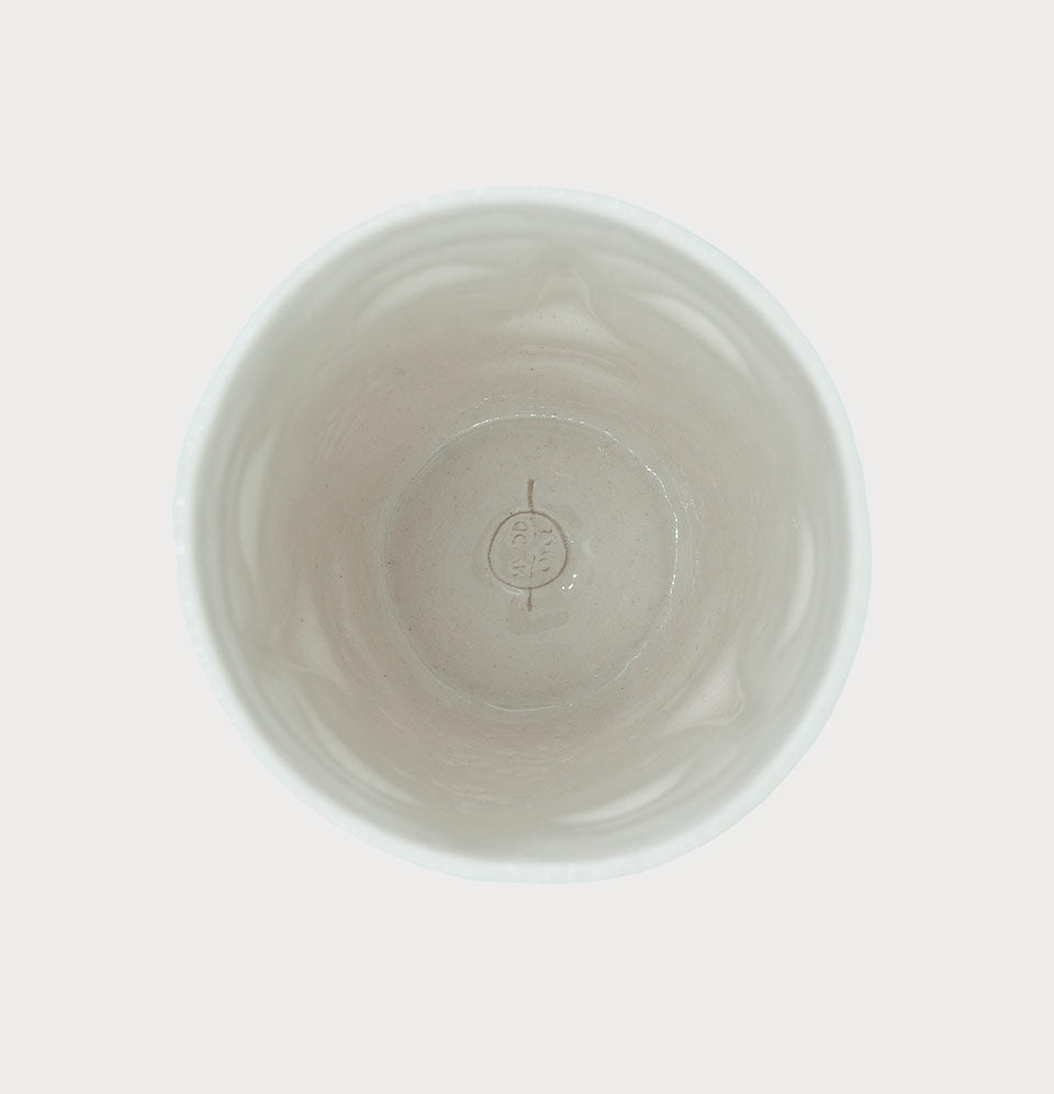 The Third Eye Chakra Cup : Imagination, Intuition - Two Cups | Off White
