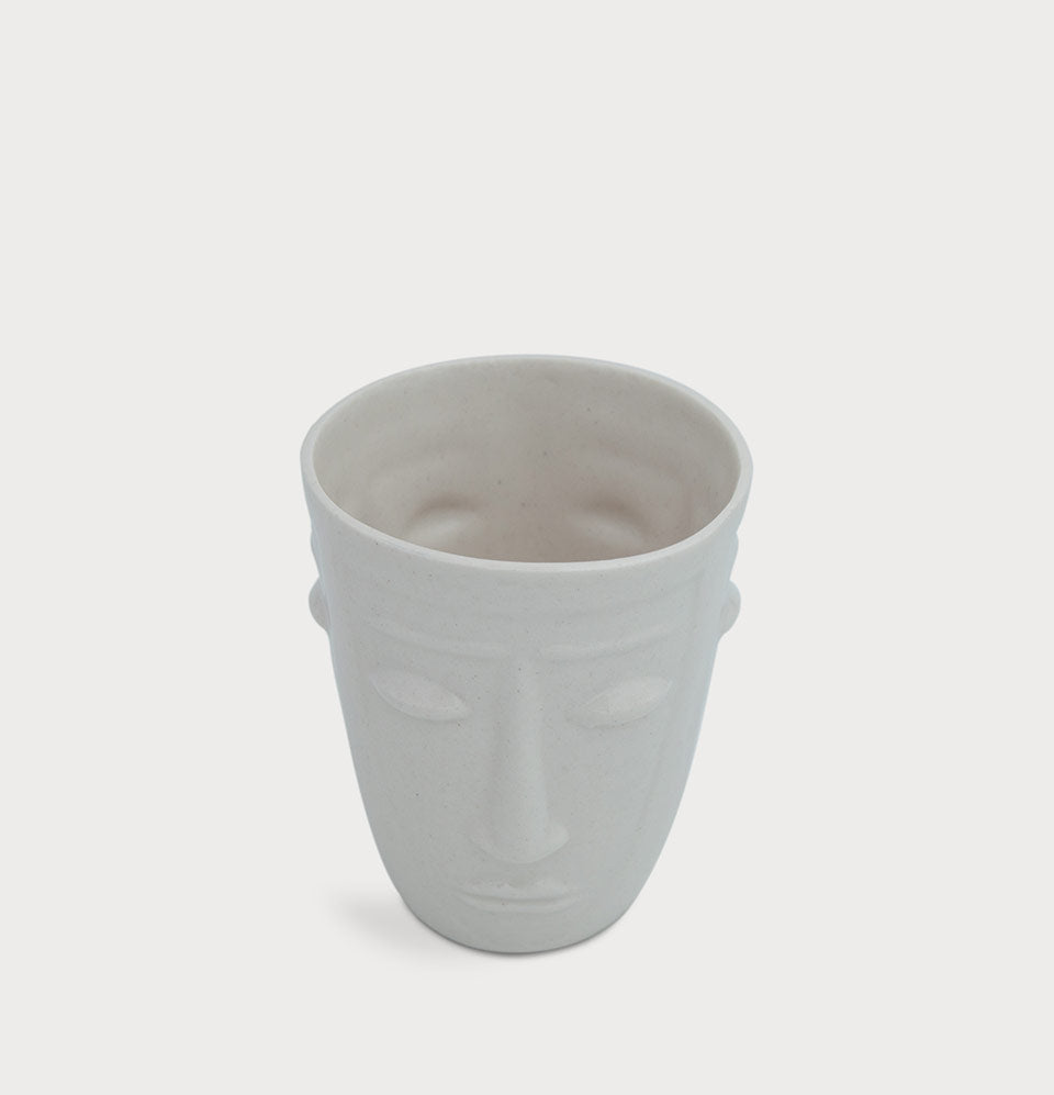 The Third Eye Chakra Cup : Imagination, Intuition - Two Cups | Off White