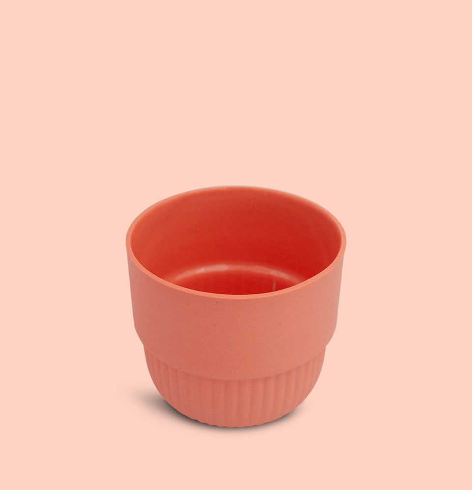 The Throat Chakra Cup (Voice) : Communication - Two Cups | Peach