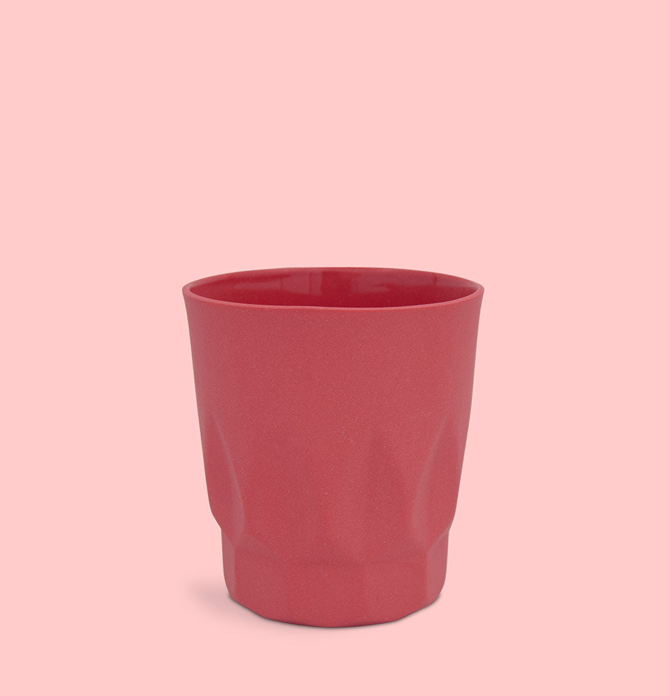 Number 7 : Thinker - Two Cups | Red