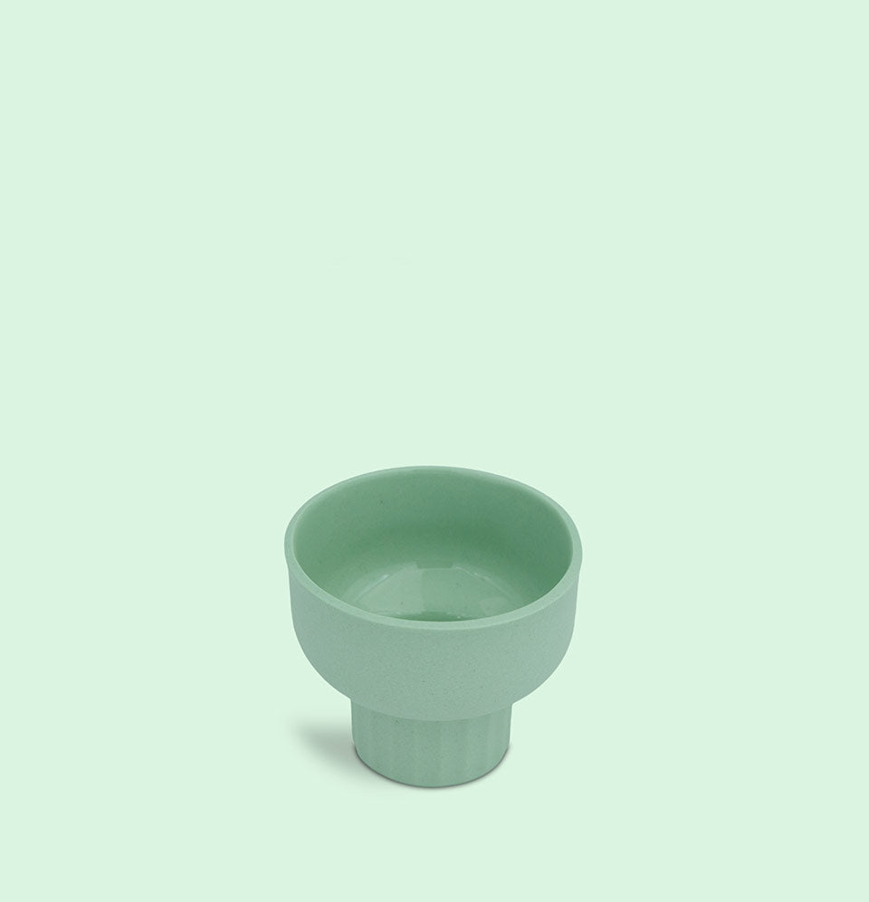 Crown Chakra Cup : Spiritual Connection and Focus - Two Cups | Pastel Green